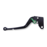 LSL Clutch lever Classic L51, black/green, long