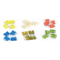 Plug fuse clear, 25 A, pack of 10