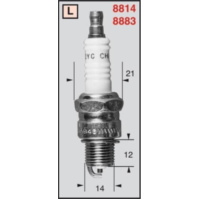 Zündkerzenstecker CHAMPION Zündkerze L82YC/OEO38