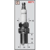 CHAMPION Spark plug C7YC OE017