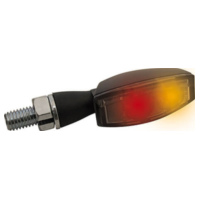 Blinklicht HIGHSIDER LED Rück-, Bremslicht, Blinker Einheit BLAZE, schwarz, getönt