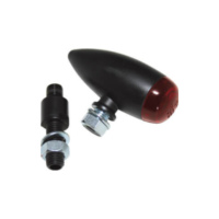 Rückleuchte Heckleuchte HIGHSIDER LED-Rücklicht MICRO-BULLET, schwarz, rot
