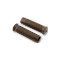 Handlebar Grips Custom Retrostyle for 7/8 Inch Handlebars (22mm) in brown