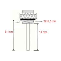 Öltemperaturanzeige JMT Öltemperaturmesser 362-0244