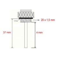 Öltemperaturanzeige JMT Öltemperaturmesser 362-1028