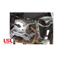 LSL Crash bar R 1200 GS, black