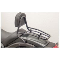 Rückenlehne FEHLING Fahrer Sissy Bar mit Kissen und Gepäckträger, für: KAWASAKI Vulcan S (EN650), 15