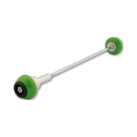 LSL Axle Balls Classic, for: DUCATI Streetfighter, green, front axle