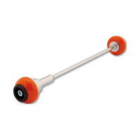 LSL Axle Balls Classic, for: DUCATI Streetfighter, orange, front axle