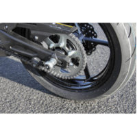 LSL Axle Balls Classic, for: KAWASAKI Z 650, silver, rear axle