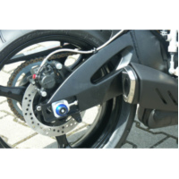 LSL Axle Balls Classic, various for: SUZUKI, blue, rear axle 556S099BL