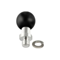 RAM Mounts Basic ball with 3/8 inch-16 grub screw - B ball (1 inch) Length 0.4 inch