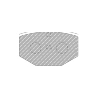 FERODO Brake lining FDB 2277 AG