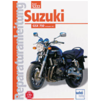 Reparaturhandbuch Motorbuch Bd. 5222 Reparatur-Anleitung für: SUZUKI GSX 750 naked (ab 1997)