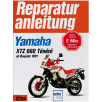 Motorbuch Vol. 5204 Repair manual for: YAMAHA XTZ 660 Ténéré (from 1991)