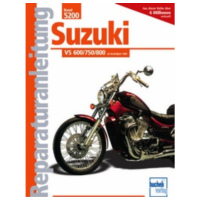 Reparaturhandbuch Motorbuch Bd. 5200 Reparatur-Anleitung für: SUZUKI VS 600/750/800, 85