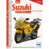 Reparaturhandbuch Motorbuch Bd. 5210 Reparatur-Anleitung für: SUZUKI GSX 600/750 F, ab 88/89