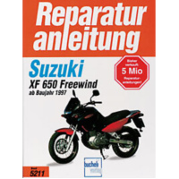 Reparaturhandbuch Motorbuch Bd. 5211 Reparatur-Anleitung für: SUZUKI XF 650 Freewind 97