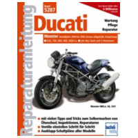 Reparaturhandbuch Motorbuch Bd. 5287 Reparatur-Anleitung für: DUCATI Monster, 00-, Einspritzer, luftgekühlt