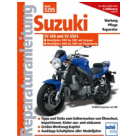 Motorbuch Vol. 5295 Repair instructions for: SUZUKI SV 650/S, 99-08, carburettor and injection model