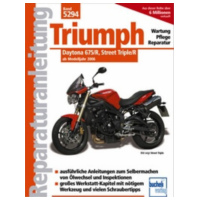 Motorbuch Vol. 5294 Repair manual for TRIUMPH Daytona 675/R, Street Triple/R, 06-