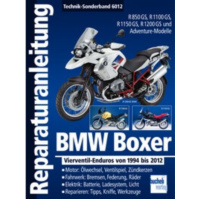 Motorbuch Vol. 6012 Repair manual for: BMW Boxer four valve Enduros 1994-2012