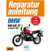 Motorbuch Vol. 5078 Repair manual for: BMW R 80 G/S, ST from year 1980 on