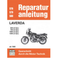 Motorbuch Vol. 578 Repair manual for: Laverda year 68-82