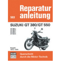 Reparaturhandbuch Motorbuch Bd. 503 Reparatur-Anleitung für: SUZUKI GT 380/GT 550 Bj 72-79