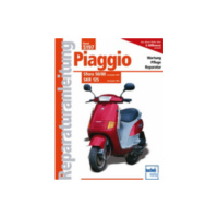 Motorbuch Vol. 5197 Repair Instructions for: Piaggio Sfera 50/80 from year of construction 1992, SKR 125 from year of construction 1994