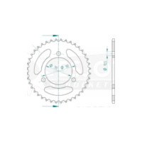 Kettenblat ESJOT Kettenrad, 40 Zähne 92-15014-40