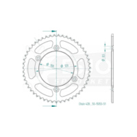 ESJOT Sprocket, 51 teeth 92-15053-51