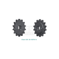 ESJOT Pinion, 14 teeth, steel, 428 pitch 92-15079-14