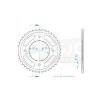 ESJOT Sprocket, 42 teeth 92-15079-42