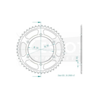 ESJOT Sprocket, 47 teeth 92-29001-47
