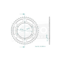 ESJOT Sprocket, 44 teeth 92-29009-44