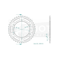 ESJOT Sprocket, 39 teeth 92-29019-39