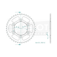 ESJOT Sprocket, 42 teeth 92-29021-42