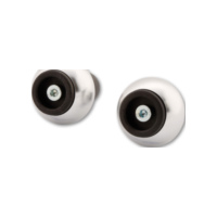LSL Axle Balls Classic, various for: DUCATI, silver, front axle