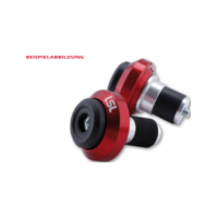 LSL Axle Ball GONIA front for: DUCATI Desert Sled. sport red, front