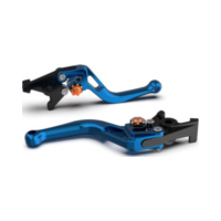 LSL Brake lever BOW R22, short, blue/orange