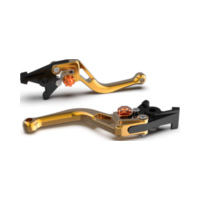 LSL Brake lever BOW R38R, short, gold/orange