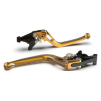 LSL Clutch lever BOW L22R, gold/silver