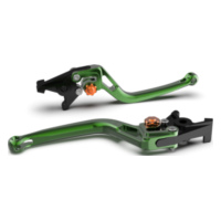 LSL Brake lever BOW R12, green/orange