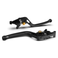 LSL brake lever BOW R51,black pearl blasted/gold