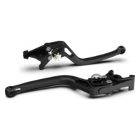 LSL Clutch lever BOW L08,black pearl blasted/silver