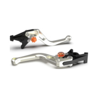 LSL Brake lever BOW R22, short, silver/orange