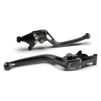 LSL Brake lever BOW R22, black/green