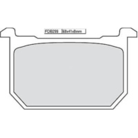 FERODO Brake lining FDB 299 Platinum