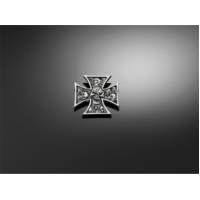 HIGHWAY HAWK Sticker Gothic cross with skull, size XS
